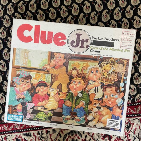 Clue Missing Pet Game
