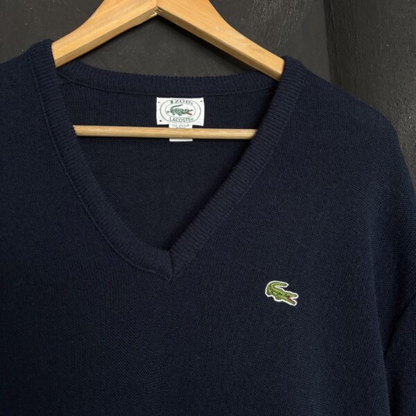 Vintage Lacoste Sweater Talla XL Made in USA - Image 2