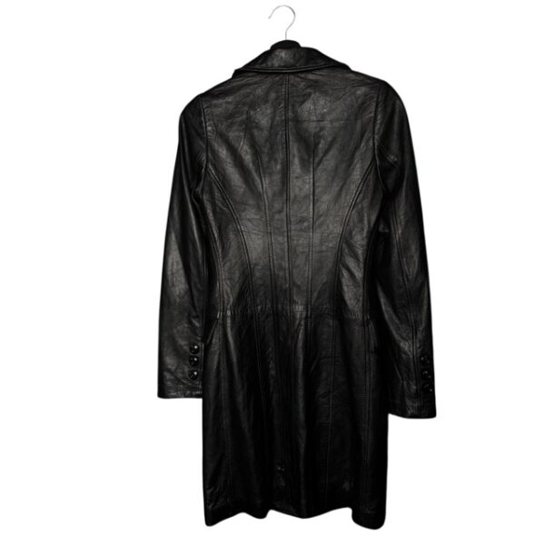 Leather Coat Talla Small - Image 3