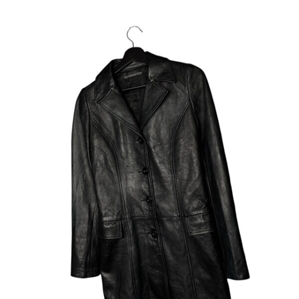 Leather Coat Talla Small - Image 4