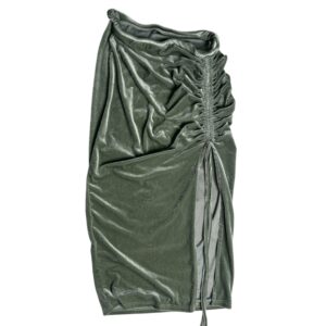 Green Velvet Falda Talla Small