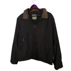 Chaqueta con cuello de piel Talla L