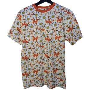 Playera flores Talla M