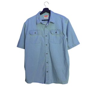 Camisa Denim Wrangler Talla L