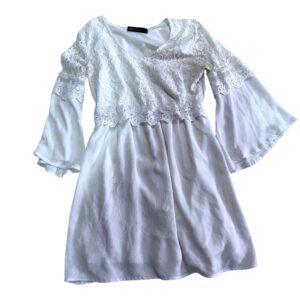 Vestido Talla M blanco